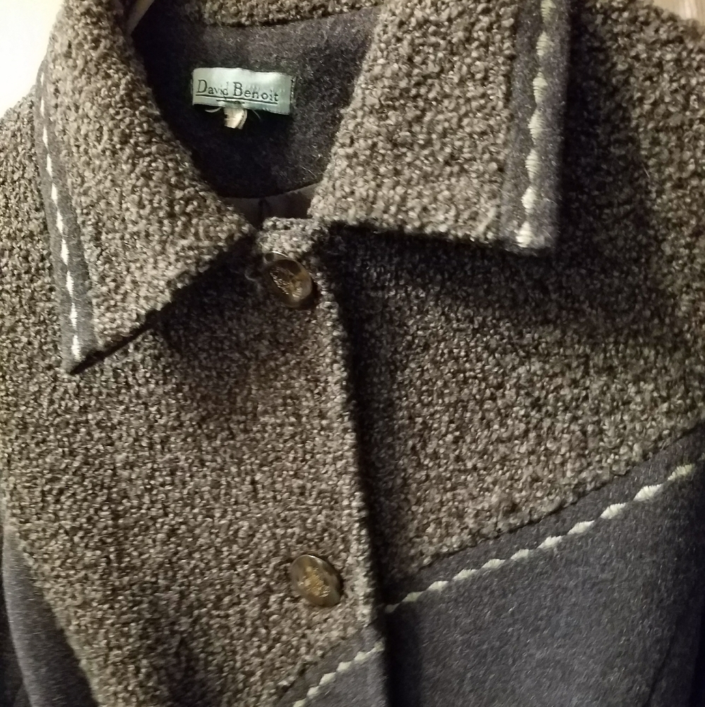 Long wool coat - Picture 3 of 3